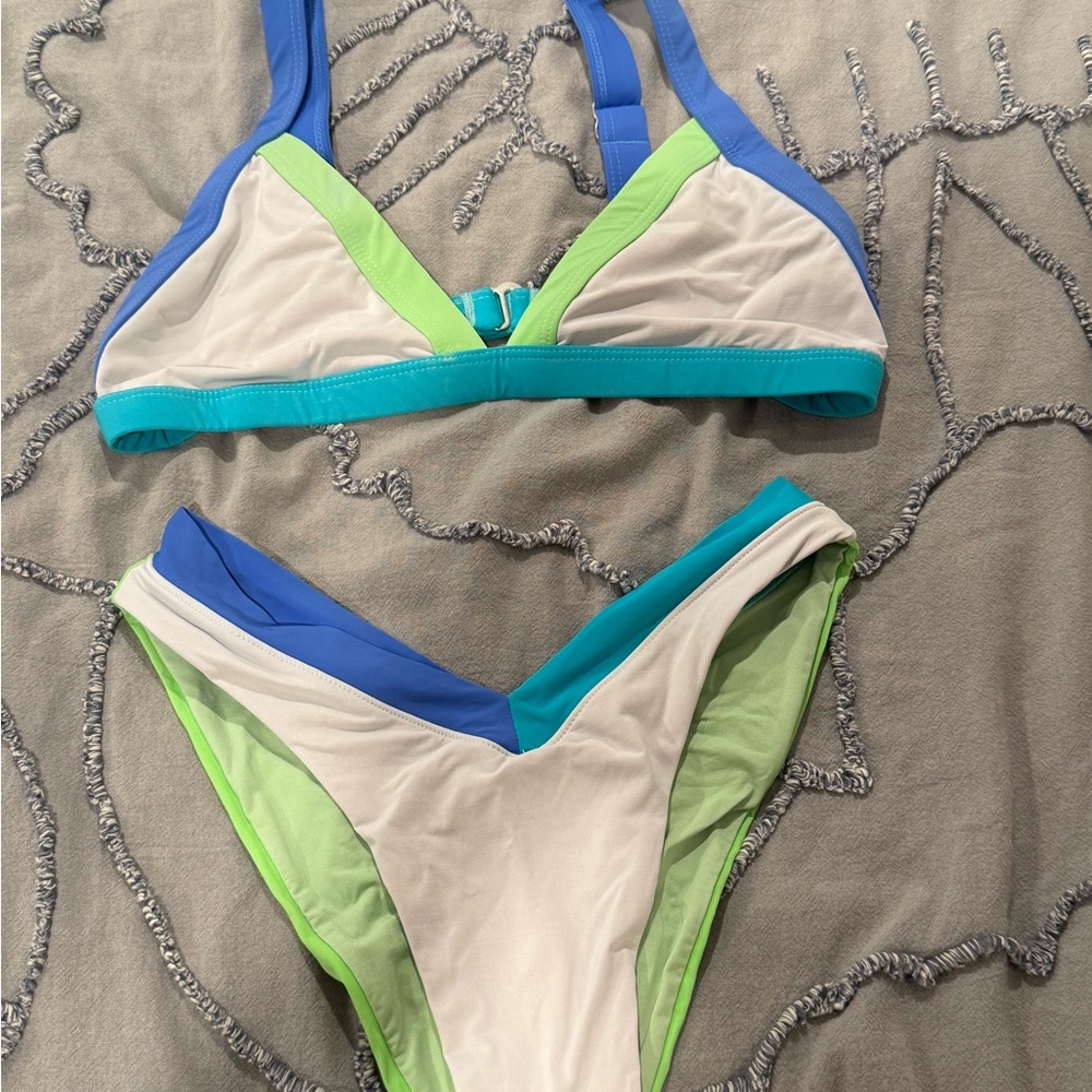 Colorful Women's Bikini Set